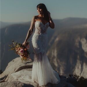 Galia Lahav Strapless Wedding Dress
